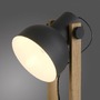 Stolní lampy dekorační - LD 15746-18 CUP 2.0 stolní lampa černá dřevo z akácie nastavitelná výška industriální - JUST LIGHT - foto 4