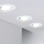 GU10/GZ10 - P 29265 Standard 230V LED reflektor GU10 Flat 37mm 4W 2700K bílá - PAULMANN - foto 4
