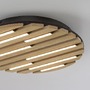 Kruhová - LD 15592-79 LED stropní svítidlo AKUSTIK, dřevo, přírodní, kruhové, 3000K - JUST LIGHT - foto 4
