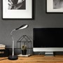 Stolní lampy pracovní - BRILO 7505-015 LED stolní lampa, 40 cm, 4,5 W, černá - BRILO - foto 4