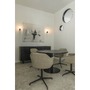 Dekorativní - LA 1007603 VARYT nástěnné přisazené svítidlo, kulaté, 1x max. 6 W E14, černá - BIG WHITE (SLV) - foto 4