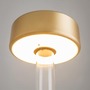 Stolní lampy dekorační - M MOD229TL-L3G3K1 Stolní lampa AI Collaboration 2200-4000K 3W nastavitelná bílá zlatá sklo bateriová stmívatelná - MAYTONI - foto 4