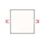 Hranatá - RED R12170 SLENDER SLIM SQ 17 zápustná černý chrom 230V LED 24W 3000K - RED - DESIGN RENDL - foto 4