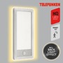 Nástěnná - TF 313904TF TELEFUNKEN LED venkovní nástěnné svítidlo s čidlem, 28 cm, 16 W, stříbrná - BRILONER - foto 4