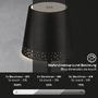 Na stůl - BRILO 7438-015 LED nabíjecí stolní lampa 38 cm 2,6W 280lm černá - BRILO - foto 4