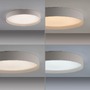 Kruhová - LD 14595-39 Kolekce Schöner Wohnen LED stropní svítidlo TAVOLI, písková barva, kruhové průměr 49cm, CCT, dálkový ovladač, 2700-6500K - JUST LIGHT - foto 4