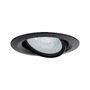 Koupelnová - P 92460 Vestavné svítidlo Nova Plus výklopné IP65 kruhové 93mm 30° GU5,3 / GU10 max. 35W 230/12V stmívatelné černá mat - PAULMANN - foto 4