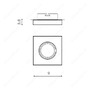 Hranatá - AZZ AZ2778 Savio Square - AZZARDO - foto 4