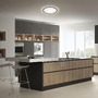 Kruhová - BRILO 3046-015 LED stropní svítidlo pr. 28 cm 15W 1500lm černá - BRILO - foto 4