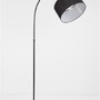 Stojací lampy - NV 9401652 Stojací lampa SAMA černé stínidlo černá hliníková základna E27 1x12W 230V IP20 bez žárovky - NOVA LUCE - foto 4