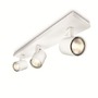 Bodová - PH 53093/31/12 Bodové svítidlo Philips Runner 53093/31/12 bílé 3x max.50W - PHILIPS (915004327601) - foto 4
