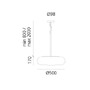 Dekorativní - AR DX0060B10 Itka 50 závěsné - ARTEMIDE - foto 4