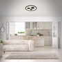 Kruhová - BRI 7368015 Svítidlo LED panel, pr. 42,3 cm, 3000 lm, 22 W, černá (starý kód: BRI 7368-015) - BRILONER - foto 4