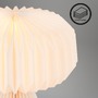 Stolní lampy dekorační - BRILO 7493016 Papír stolní lampa 25 cm 1x E14 max. 6 W bílé - BRILONER - foto 4