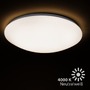 Kruhová - BRILO 3226-016 LED stropní svítidlo hvězdné nebe, pr. 48 cm, 24 W, bílé - BRILO - foto 4