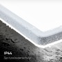 Hranatá - BRILO 7527416 Move LED stropní svítidlo IP44, přímé a nepřímé osvětlení, pohybové čidlo, 58 cm, bílé - BRILO - foto 4