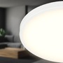 Kruhová - BRILO 3901016 Competo stropní svítidlo pr.24 cm - 12W, 1300lm, LED, teplá bílá, bílé - BRILO - foto 4