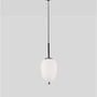 Koule - NV 9624076 Závěsné svítidlo LATO černý kov a opálové sklo E14 1x5W 230V IP20 bez žárovky - NOVA LUCE - foto 4