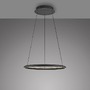 Kruhová - LD 15570-18 Kolekce Schöner Wohnen LED závěsné svítidlo QUILLO, černá, stmívatelné, Comfort Lift, SimplyDim, 3000K - JUST LIGHT - foto 4