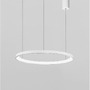 Kruhová - NV 9853681 Závěsné svítidlo PERTINO bílý hliník a akryl LED 38W 230V 3000K IP20 stmívatelné - NOVA LUCE - foto 4