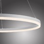Kruhová - PN 2383-16 TITUS LED závěsné svítidlo 80x80, bílá, kruhové, stmívatelné, paměťová funkce, moderní SimplyDim 3000K - PAUL NEUHAUS - foto 4