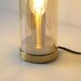 Stolní lampy dekorační - LD 14006-27 Stolní lampa BOTTLE, jantarové sklo, šňůrový vypínač, vyměnitelná žárovka - JUST LIGHT - foto 4