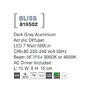Nástěnná - NV 819502 Venkovní nástěnné svítidlo BLISS tmavě šedý hliník akrylový difuzor LED 7W 3000K 220-240V 56st. IP54 vč. driveru - NOVA LUCE - foto 4