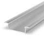 Vestavné profily - LED profil P14-1 stříbrný vestavný - foto 4