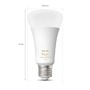 SmartHome Paul Neuhaus - PH 8719514288195 Hue Bluetooth LED White Ambiance žárovka Philips 8719514288195 E27 A67 13W 1521lm 2200-6500K stmívatelná - PHILIPS (929002471901) - foto 4