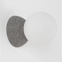 Dekorativní - NV 9577012 Nástěnné svítidlo ZERO šedý beton a opálové sklo G9 1x5W IP20 220-240V bez žárovky - NOVA LUCE - foto 4