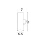 Nástěnná - NV 9010009 Venkovní nástěnné svítidlo ALP černý hliník a sklo LED Chip Cree 10W 220-240V 3000K 7st. IP65 - NOVA LUCE - foto 4