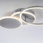 Kruhová - LD 14116-55 SEVENT LED stropní svítidlo stříbrná kruhové jednoduché teplé bílé světlo 3000K - LEUCHTEN DIREKT / JUST LIGHT - foto 4