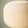 Stojací lampy - NOR 48924001 Stojací lampa Milford 40W E27 bílá opál - NORDLUX - foto 4