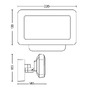 SmartHome Paul Neuhaus - PH 8719514382763 Hue LED White Venkovní nástěnný reflektor Philips Welcome 8719514382763 20,5W 2600lm 2700K IP44 24V černý, stmívatelný - PHILIPS (915005731602) - foto 4