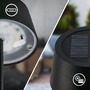 Stolní lampy dekorační - BRILO 7572015 Awia stolní lampička - 2W, 160lm, nabíjecí, LED, stmívatelné, dotykový vypínač, CCT, černá - BRILO - foto 4