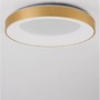 Kruhová - NV 9353854 Stropní svítidlo RANDO THIN kartáčovaný zlatý hliník a akryl LED 50W 230V 3000K IP20 stmívatelné - NOVA LUCE - foto 4
