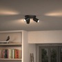 Bodová - PH 50583/30/PN Bodové svítidlo Philips Pongee 50583/30/PN černé 3x max.10W - PHILIPS (915005531301) - foto 4