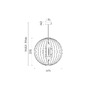 Koule - ZUMA 003064-024795 Závěsné svítidlo ORB 7510144 - ZUMALINE - foto 4