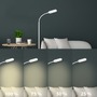 Stojací lampy - BRILO 1297-016 LED CCT stojací svítidlo s dotykovým vypínačem 128 cm 6,6W 600lm bílé - BRILO - foto 4