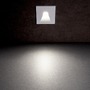 Pro zapuštěná svítidla - IMPR 930488 Deko-Light kryt hranaté bílá úhel pro Alwaid - foto 4