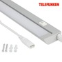 Přisazená - TF 204204TF TELEFUNKEN LED skříňkové svítidlo 31 cm 5,5W 600lm šedá - BRILONER - foto 4