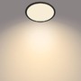 Kruhová - PH 8719514327207 LED Koupelnové svítidlo Philips Superslim CL550 8719514327207 15W 1300lm 2700K IP44 25cm černé, 3-krokové stmívání - PHILIPS (929002667501) - foto 4