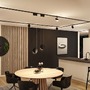 Svítidla - P 94961 URail LED lištový spot 3-krokové-stmívatelné Alejandro 10W 3000K stmívatelné 230V černá mat - PAULMANN - foto 4