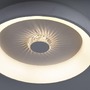 Kruhová - LD 14384-16 VERTIGO LED stropní svítidlo bílé šedá 50x50 kruhové křišťálový efekt stmívatelné CCT 2700-5000K - LEUCHTEN DIREKT / JUST LIGHT - foto 4