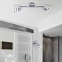 Koupelnová - BRI 2995028 LED bodové svítidlo 32,4 cm 2x4W 350lm chrom (starý kód: BRI 2995-028) - BRILONER - foto 4