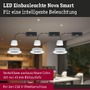 Kruhová - P 92440 LED vestavné svítidlo Nova Coin kruhové 84mm 50° měnitelná bílá 3x6W 230V bílá mat hliník - PAULMANN - foto 4