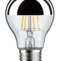E27 - P 28670 LED žárovka 6,5 W E27 zrcadlový svrchlík stříbrná teplá bílá - PAULMANN - foto 4