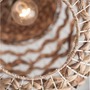 Koule - NV 9587121 Závěsné svítidlo GRIFFIN železo a vodní hyacint, přírodní barva 1x12W E27 - NOVA LUCE - foto 4
