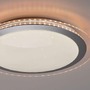 Kruhová - LD 15411-21 CYBA LED stropní svítidlo ploché 45x45cm, kruhové, bílé, stmívatelné, hra barev, CCT LED panel RGB+2700-5000K - LEUCHTEN DIREKT / JUST LIGHT - foto 4