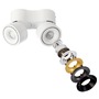 Bodová - IMPR 348235 Deko-Light stropní přisazené svítidlo, Uni II Mini Double, Tilt, 21 W, DIM, 2700 K, 220-240V 1360 lm 160 mm bílá - foto 4